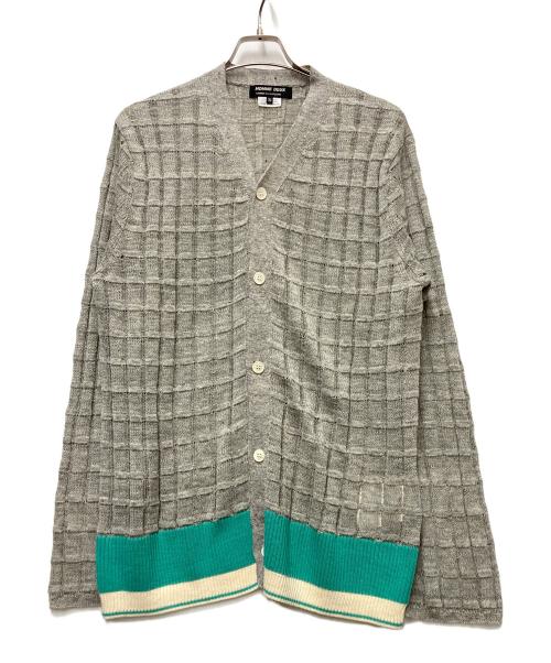 COMME des GARCONS HOMME DEUX（コムデギャルソン オム ドゥ）COMME des GARCONS HOMME DEUX (コムデギャルソン オム ドゥ) ニットカーディガン グレー サイズ:XLの古着・服飾アイテム