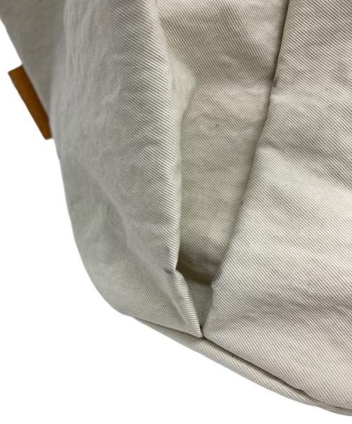 TUTUMU（ツツム）TUTUMU (ツツム) 豊岡鞄 (トヨオカカバン) Marche ハンドバッグ ベージュ×ブラウンの古着・服飾アイテム