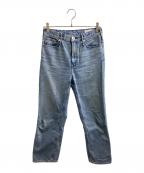 upper hightsアッパーハイツ）の古着「THE HIM MIDRISE デニムパンツ / 188301702FLW」｜インディゴ