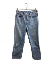 upper hights（アッパーハイツ）の古着「THE HIM MIDRISE デニムパンツ / 188301702FLW」｜インディゴ