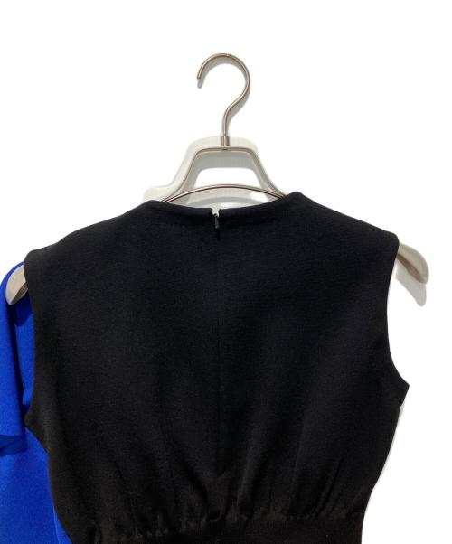 CFCL（シーエフシーエル）CFCL (シーエフシーエル) AC MILAN CREASE SLEEVELESS TOP ブラック サイズ:Fの古着・服飾アイテム