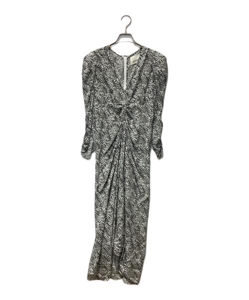 ISABEL MARANT（イザベルマラン）ISABEL MARANT (イザベルマラン) Albini Mid Dress ホワイト サイズ:36の古着・服飾アイテム