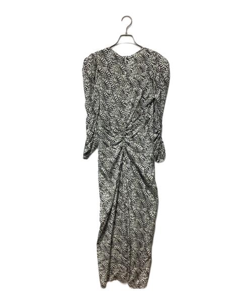 ISABEL MARANT（イザベルマラン）ISABEL MARANT (イザベルマラン) Albini Mid Dress ホワイト サイズ:36の古着・服飾アイテム
