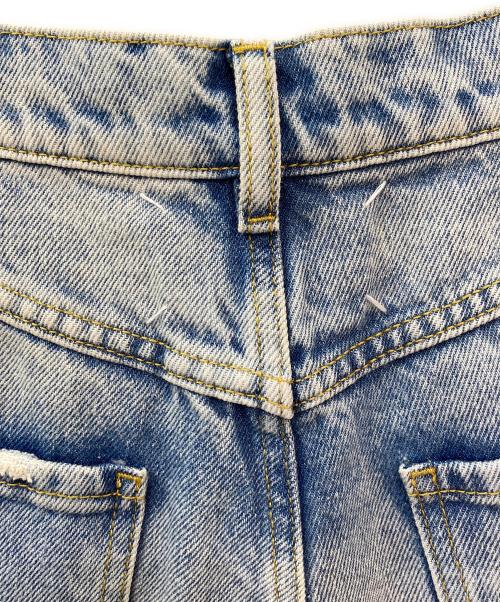 Maison Margiela（メゾンマルジェラ）Maison Margiela (メゾンマルジェラ) 5 POCKETS スラッシュディテールデニムパンツ インディゴ サイズ:36の古着・服飾アイテム