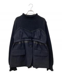中古・古着通販】sacai (サカイ) INTERSTELLAR INTERSTELLAR Knit