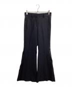 sacaiサカイ）の古着「サイドラインフレアスラックス / 22AW / 22-06335」｜ネイビー