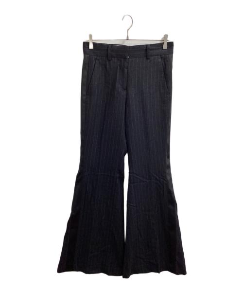sacai（サカイ）sacai (サカイ) サイドラインフレアスラックス / 22AW / 22-06335 ネイビー サイズ:2の古着・服飾アイテム
