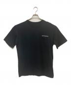 WHITE MOUNTAINEERINGホワイトマウンテ二アニング）の古着「Small Logo Print T-Shirt」｜ブラック