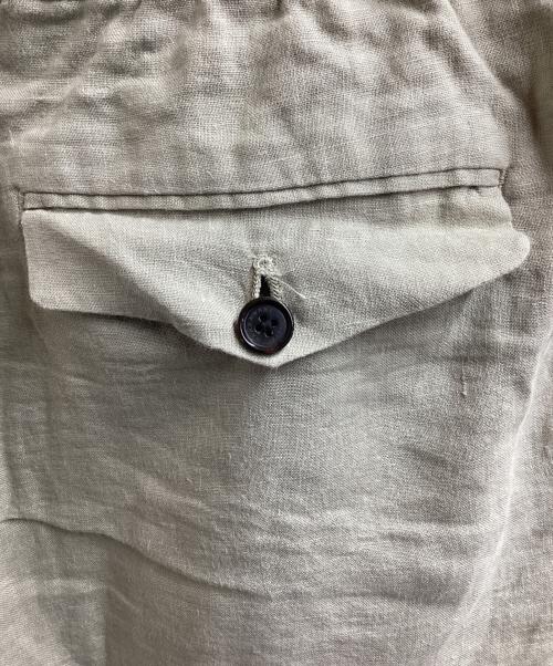 MARKAWARE（マーカウェア）MARKAWARE (マーカウェア) FLAT FLONT EASY PANTS HEMP / フラットフロントイージーパンツ ヘンプ グレー サイズ:2の古着・服飾アイテム