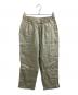 MARKAWARE（マーカウェア）の古着「FLAT FLONT EASY PANTS HEMP / フラットフロントイージーパンツ ヘンプ」｜グレー