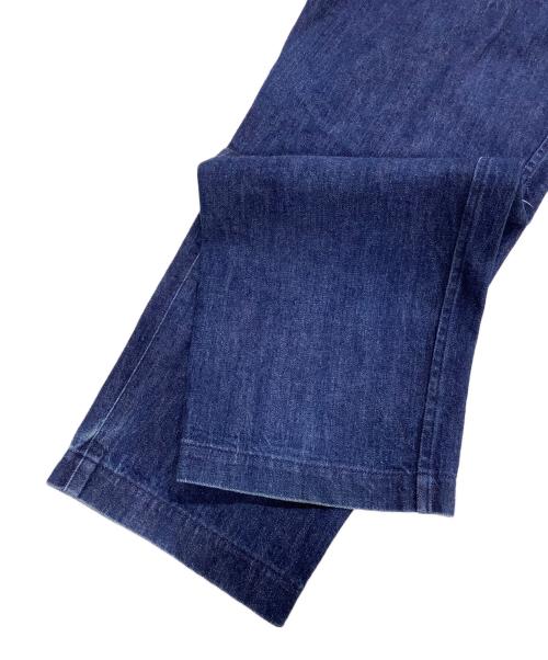 COMOLI（コモリ）COMOLI (コモリ) シンチバックオーバーデニムパンツ インディゴ サイズ:1の古着・服飾アイテム