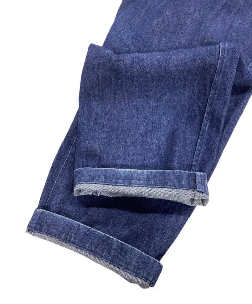 COMOLI（コモリ）COMOLI (コモリ) シンチバックオーバーデニムパンツ インディゴ サイズ:1の古着・服飾アイテム