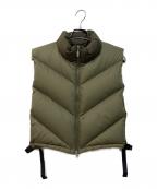 THE NORTHFACE PURPLELABELザ・ノースフェイス パープルレーベル）の古着「フィールドダウンチェストウォーマー」｜オリーブ