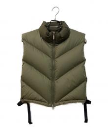THE NORTHFACE PURPLELABEL（ザ・ノースフェイス パープルレーベル）の古着「フィールドダウンチェストウォーマー」｜オリーブ