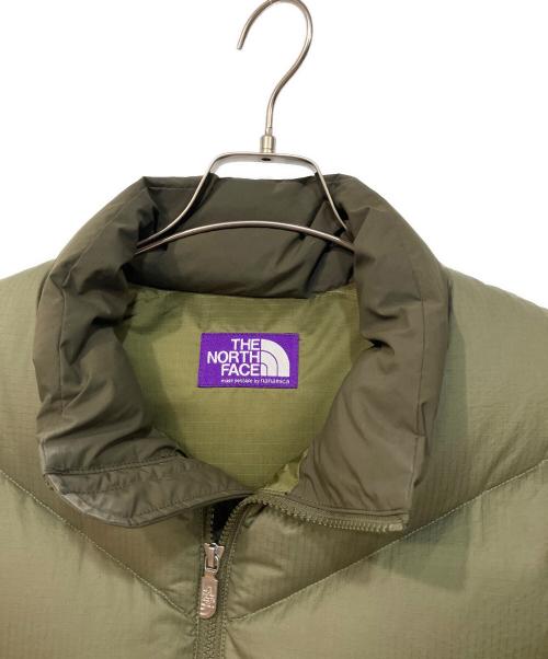 THE NORTHFACE PURPLELABEL（ザ・ノースフェイス パープルレーベル）THE NORTHFACE PURPLELABEL (ザ・ノースフェイス パープルレーベル) フィールドダウンチェストウォーマー オリーブ サイズ:SIZE Freeの古着・服飾アイテム