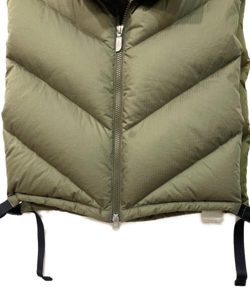 THE NORTHFACE PURPLELABEL（ザ・ノースフェイス パープルレーベル）THE NORTHFACE PURPLELABEL (ザ・ノースフェイス パープルレーベル) フィールドダウンチェストウォーマー オリーブ サイズ:SIZE Freeの古着・服飾アイテム