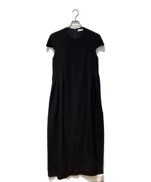 Christian Dior（クリスチャン ディオール）Christian Dior (クリスチャン ディオール) シルクワンピース ブラック サイズ:38の古着・服飾アイテム