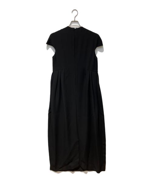 Christian Dior（クリスチャン ディオール）Christian Dior (クリスチャン ディオール) シルクワンピース ブラック サイズ:38の古着・服飾アイテム