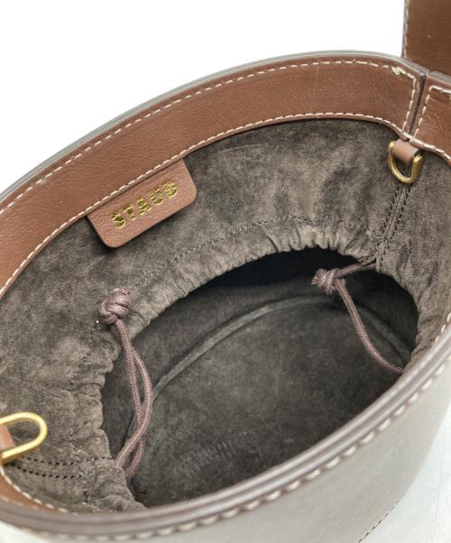 STAUD（スタウド）STAUD (スタウド) bissett bag ブラウンの古着・服飾アイテム