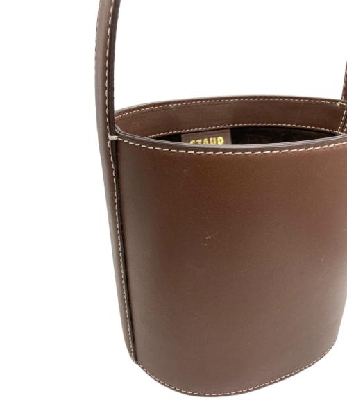STAUD（スタウド）STAUD (スタウド) bissett bag ブラウンの古着・服飾アイテム