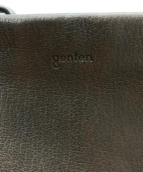 genten（ゲンテン）genten (ゲンテン) ゴートベーシック ミニショルダーバッグ ブラウンの古着・服飾アイテム