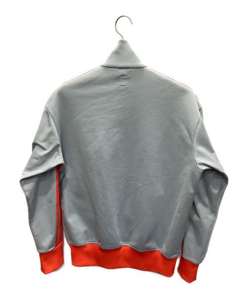 adidas Originals（アディダスオリジナル）adidas Originals (アディダスオリジナル) トラックジャケット グレー×レッド サイズ:Lの古着・服飾アイテム