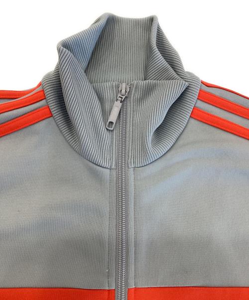 adidas Originals（アディダスオリジナル）adidas Originals (アディダスオリジナル) トラックジャケット グレー×レッド サイズ:Lの古着・服飾アイテム