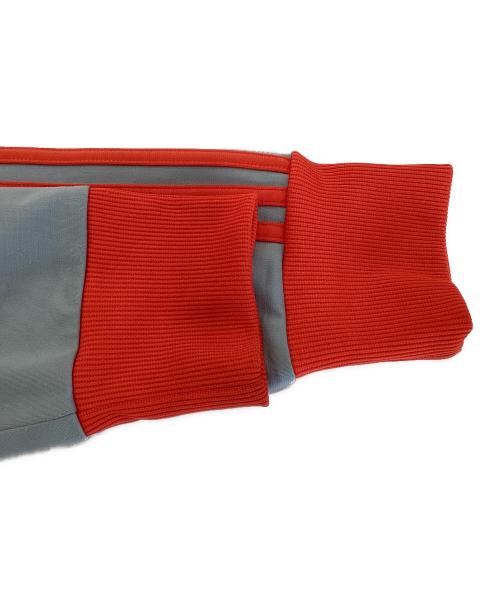 adidas Originals（アディダスオリジナル）adidas Originals (アディダスオリジナル) トラックジャケット グレー×レッド サイズ:Lの古着・服飾アイテム