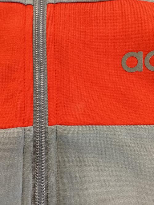 adidas Originals（アディダスオリジナル）adidas Originals (アディダスオリジナル) トラックジャケット グレー×レッド サイズ:Lの古着・服飾アイテム