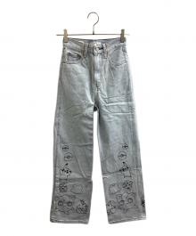 LEVI'S×pokemon（リーバイス×ポケモン）の古着「コラボデニムパンツ / ポケモン / 26872-0009」｜インディゴ