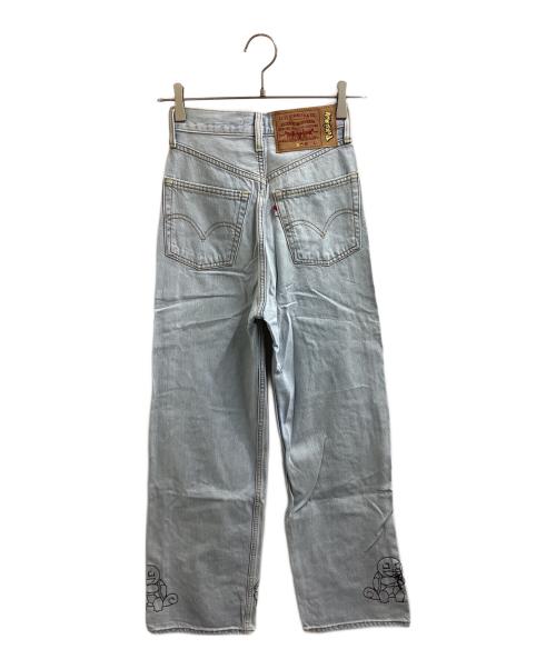 LEVI'S（リーバイス）LEVI'S　 (リーバイス) pokemon (ポケモン) コラボデニムパンツ / ポケモン / 26872-0009 インディゴ サイズ:W23×L29の古着・服飾アイテム