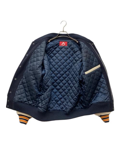 AVIREX（アヴィレックス）AVIREX (アヴィレックス) MLB (エムエルビー) スタジャン ネイビー サイズ:Mの古着・服飾アイテム