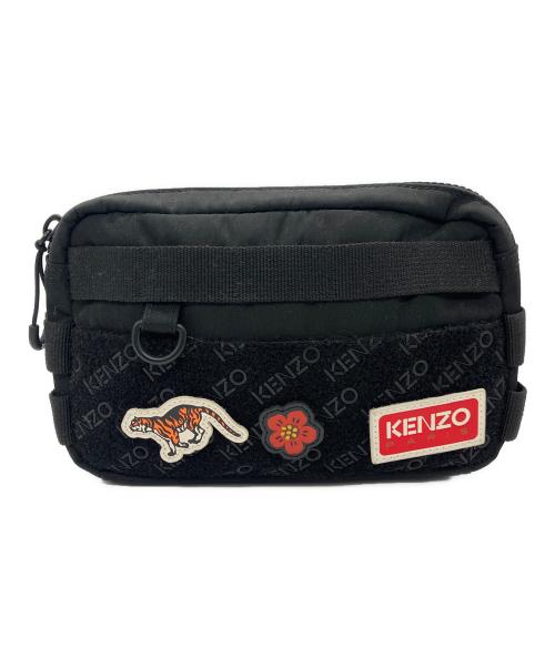 KENZO（ケンゾー）KENZO (ケンゾー) ジャングルショルダーバッグ ブラックの古着・服飾アイテム