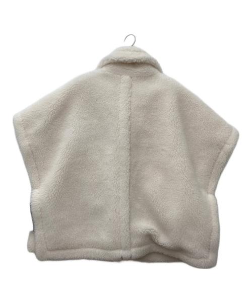 Dignite collier（ディニテ コリエ）Dignite collier (ディニテ コリエ) ボアケープベスト ホワイト サイズ:Free 未使用品の古着・服飾アイテム