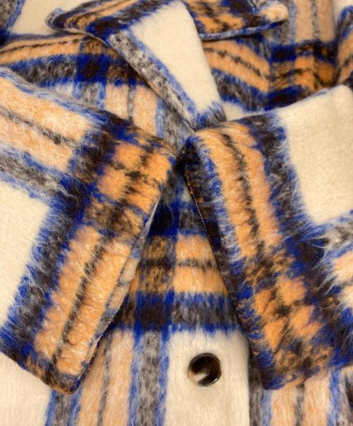 laruta（ラルータ）laruta (ラルータ) シャギーミドルコート ベージュ サイズ:Fの古着・服飾アイテム