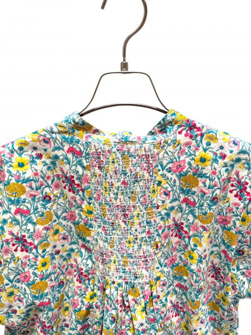 ne quittez pas（ヌキテパ）ne quittez pas (ヌキテパ) 総柄ワンピース/Liberty Print Shirring Sleeveless Dress/リバティプリント シャーリング スリーブレス ドレス マルチカラー サイズ:Ｍの古着・服飾アイテム