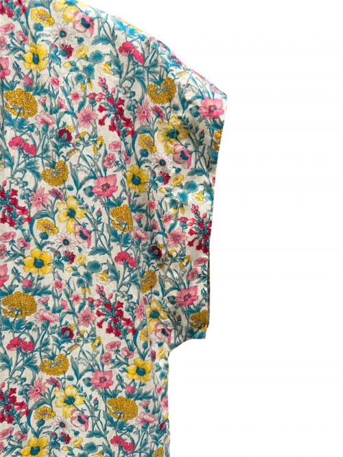 ne quittez pas（ヌキテパ）ne quittez pas (ヌキテパ) 総柄ワンピース/Liberty Print Shirring Sleeveless Dress/リバティプリント シャーリング スリーブレス ドレス マルチカラー サイズ:Ｍの古着・服飾アイテム