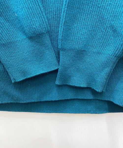 Graphpaper（グラフペーパー）Graphpaper (グラフペーパー) High Density Crew Neck Knit　GM233-80062C グリーン サイズ:Ｆの古着・服飾アイテム