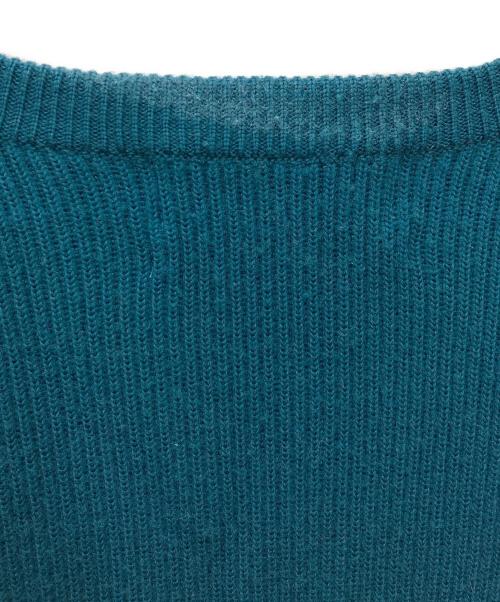 Graphpaper（グラフペーパー）Graphpaper (グラフペーパー) High Density Crew Neck Knit　GM233-80062C グリーン サイズ:Ｆの古着・服飾アイテム