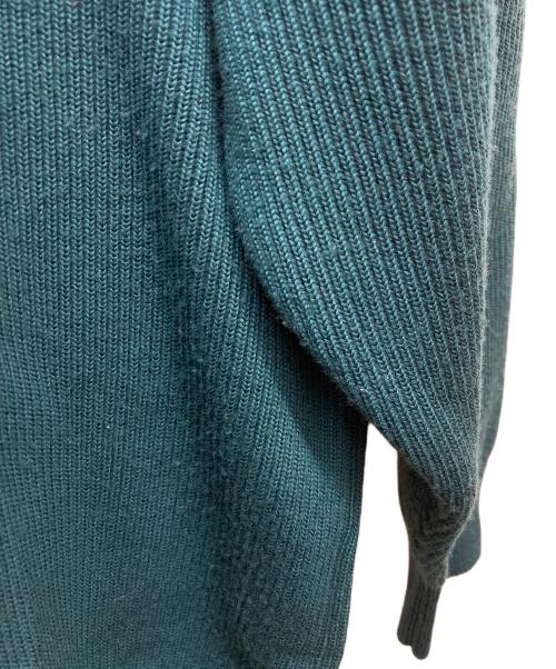 Graphpaper（グラフペーパー）Graphpaper (グラフペーパー) High Density Crew Neck Knit　GM233-80062C グリーン サイズ:Ｆの古着・服飾アイテム