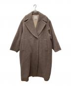 IENA LA BOUCLEイエナ ラ ブークル）の古着「アルパカシャギー オーバーコート」｜ブラウン