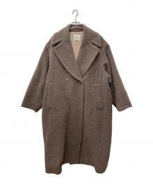IENA LA BOUCLE（イエナ ラ ブークル）の古着「アルパカシャギー オーバーコート」｜ブラウン