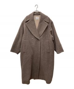 中古・古着通販】IENA (イエナ) モヘアシャギーハーフコート キャメル