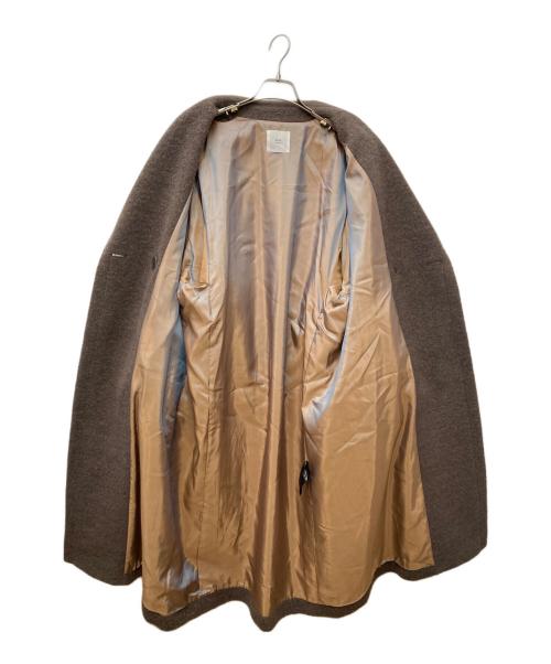 IENA LA BOUCLE（イエナ ラ ブークル）IENA LA BOUCLE (イエナ ラ ブークル) アルパカシャギー オーバーコート ブラウン サイズ:36の古着・服飾アイテム