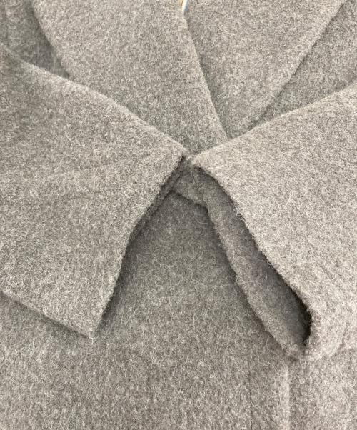 IENA LA BOUCLE（イエナ ラ ブークル）IENA LA BOUCLE (イエナ ラ ブークル) アルパカシャギー オーバーコート ブラウン サイズ:36の古着・服飾アイテム