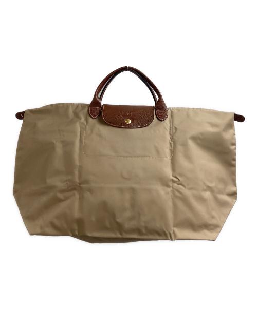 LONGCHAMP（ロンシャン）LONGCHAMP (ロンシャン) ル プリアージュ オリジナル L トラベルバッグ　1624089 ベージュの古着・服飾アイテム