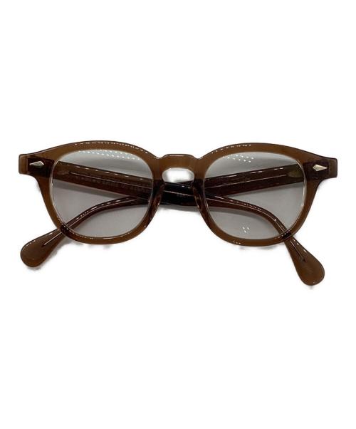 julius tart optical（ジュリアス タート オプティカル）julius tart optical (ジュリアス タート オプティカル) 眼鏡 ブラウンの古着・服飾アイテム