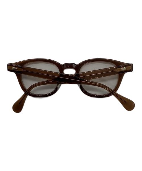 julius tart optical（ジュリアス タート オプティカル）julius tart optical (ジュリアス タート オプティカル) 眼鏡 ブラウンの古着・服飾アイテム