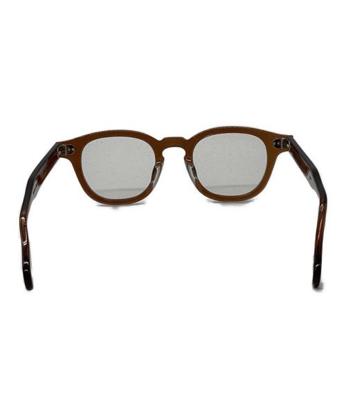 julius tart optical（ジュリアス タート オプティカル）julius tart optical (ジュリアス タート オプティカル) 眼鏡 ブラウンの古着・服飾アイテム