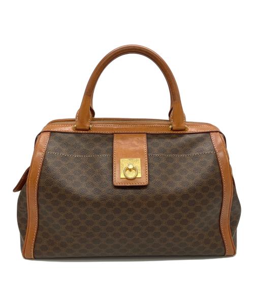 CELINE（セリーヌ）CELINE (セリーヌ) ミニボストンバッグ ブラウンの古着・服飾アイテム